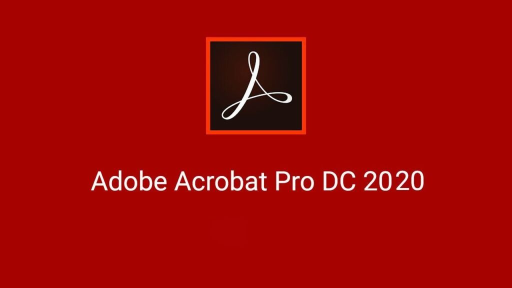 Adobe Acrobat Pro Dc 2020 1