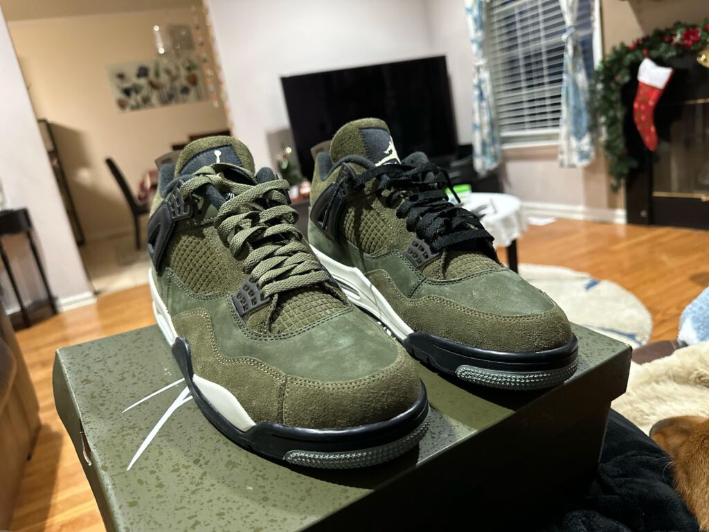 Jordan 4 Craft Olive Black Or Base V0 4x6m08labq6c1