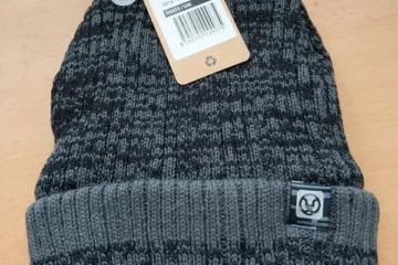 Zimní čepice pletená fleece ARDON Neo černo-šedá