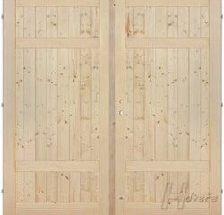 Dveře dvoukřídlé 180cm plné Crete