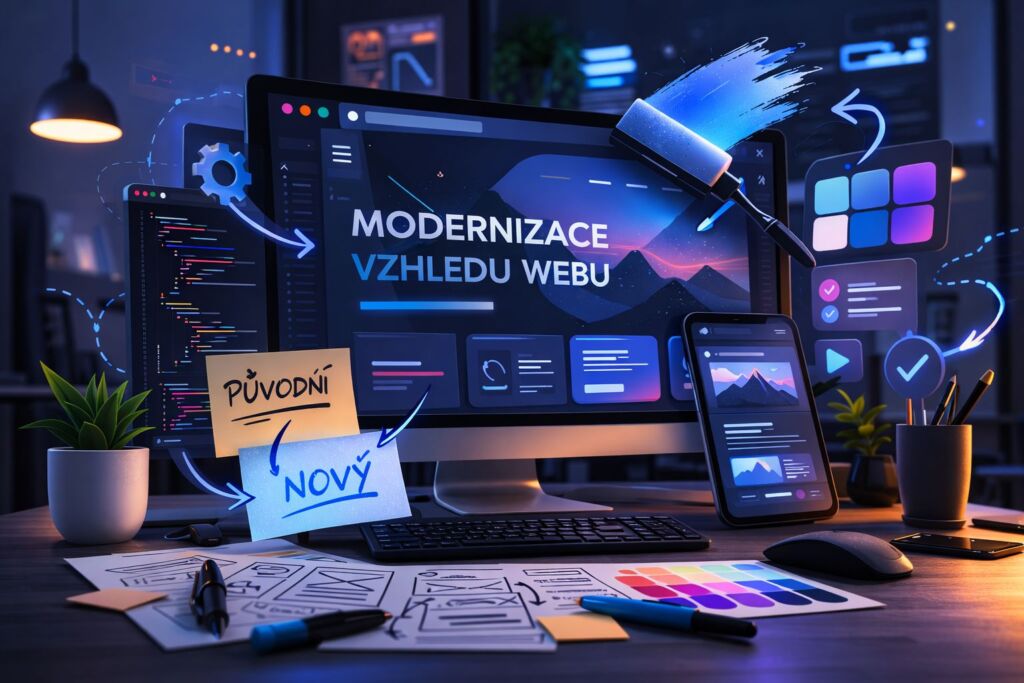 Modernizace vzhledu bazaru