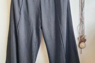 LOOSE-FIT DÁMSKÉ ŠIROKÉ KALHOTY vel.44/46