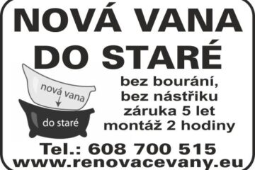 RENOVACE VANY akrylátovou vložkou