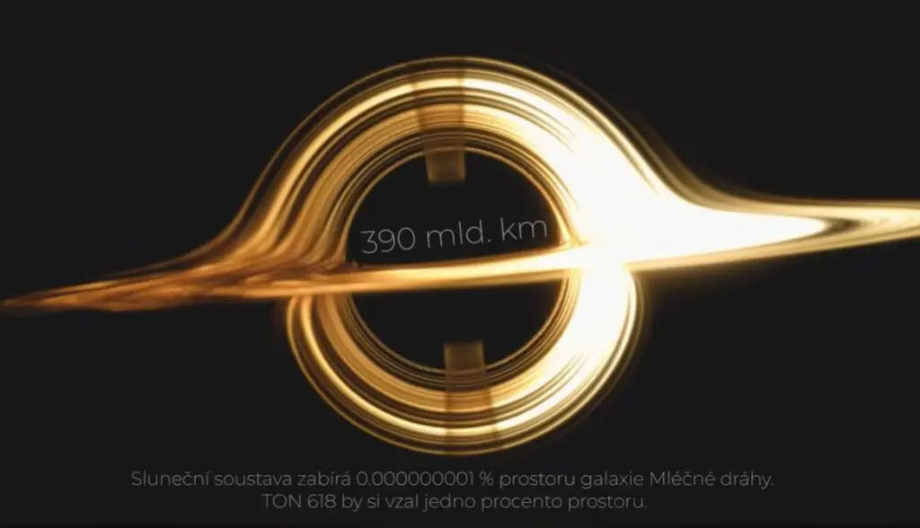 Absolutní monstrum našeho vesmíru – TON 618